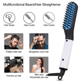 Quick Grooming Tool – 2-in-1 Beard & Hair Straightener for Daily Use